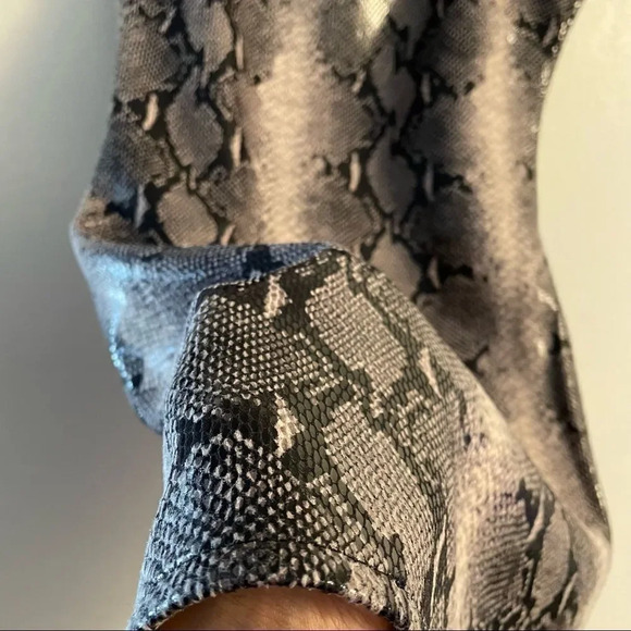 Motel snake print slip Bodycon dress - Picture 13 of 15